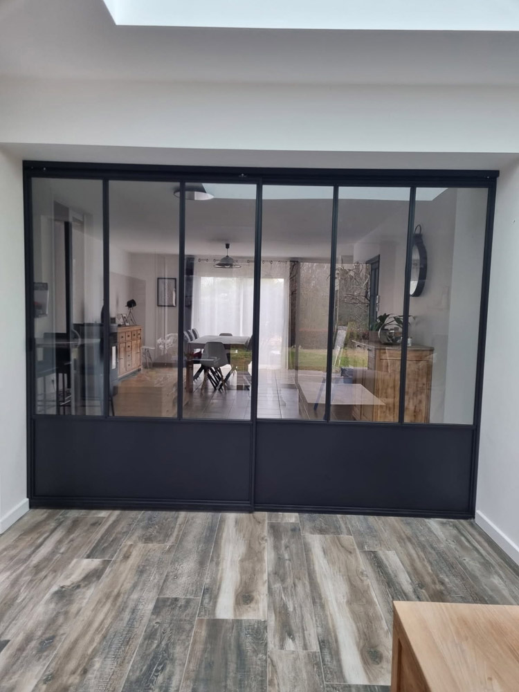 fabrication verriere metal sur-mesure Angers 3